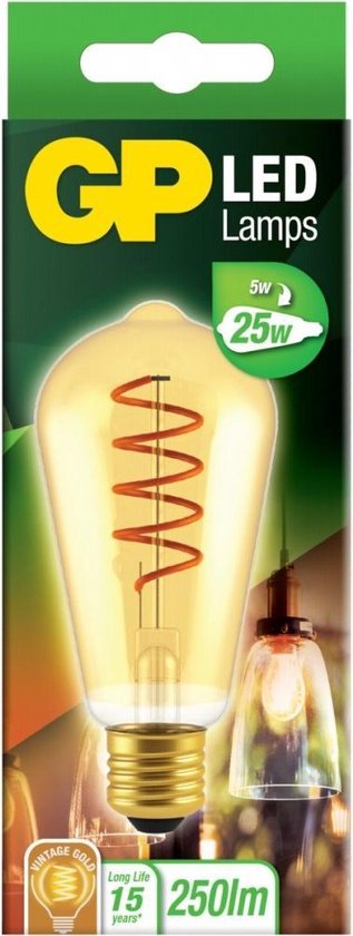 GP Ledlamp E27 - Warmwit