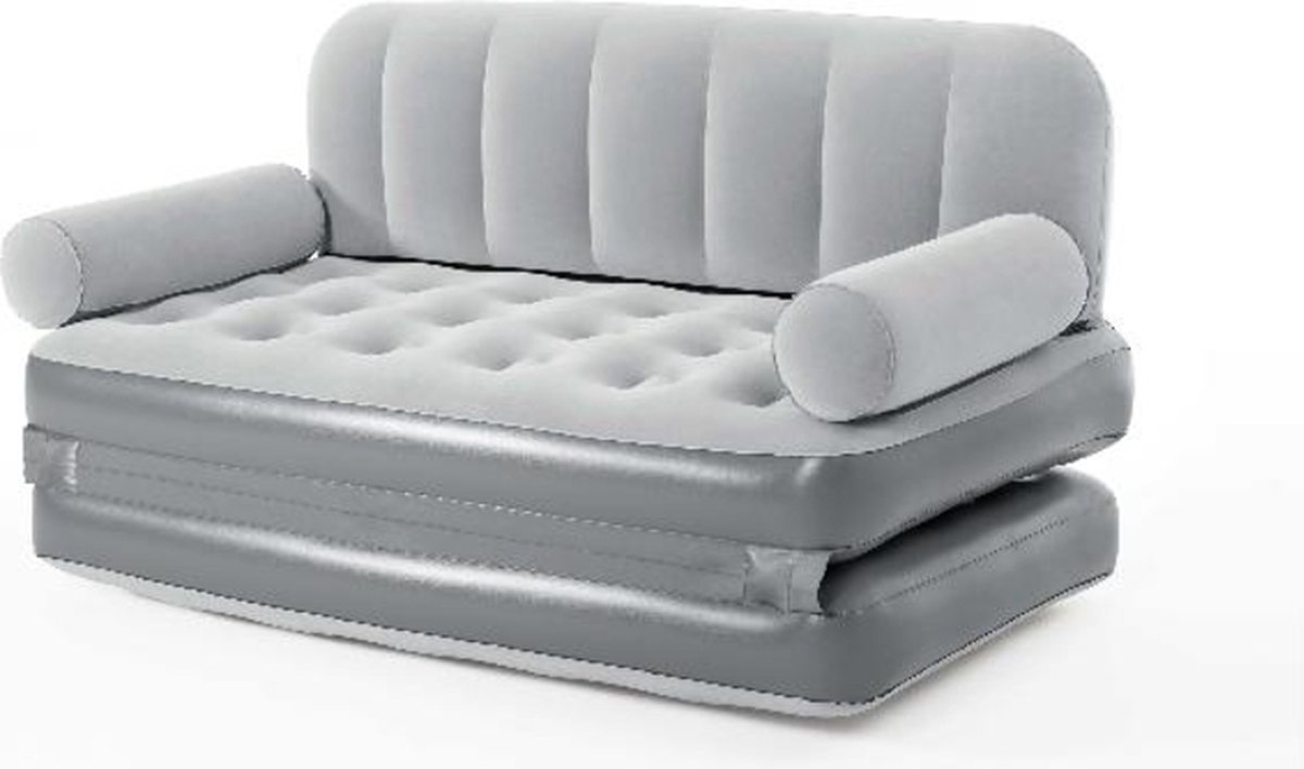 Bestway Opblaasbare Lounge Bank met pomp - Gris