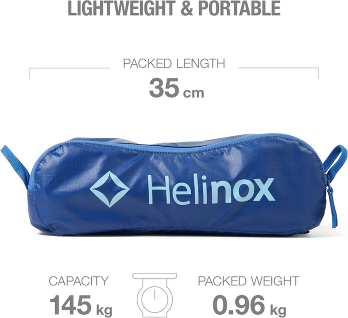 Helinox Chair One Block Lichtgewicht Stoel - - Blauw