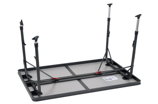Crespo AP-272 / 120 x 80 cm Campingtafel - Zwart