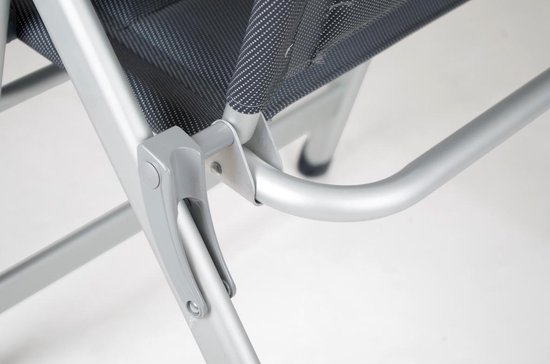 Crespo AL-237 Deluxe Campingstoel - Donkergrijs