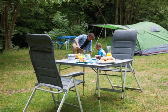 Crespo AL-237 Deluxe Campingstoel - Donkergrijs