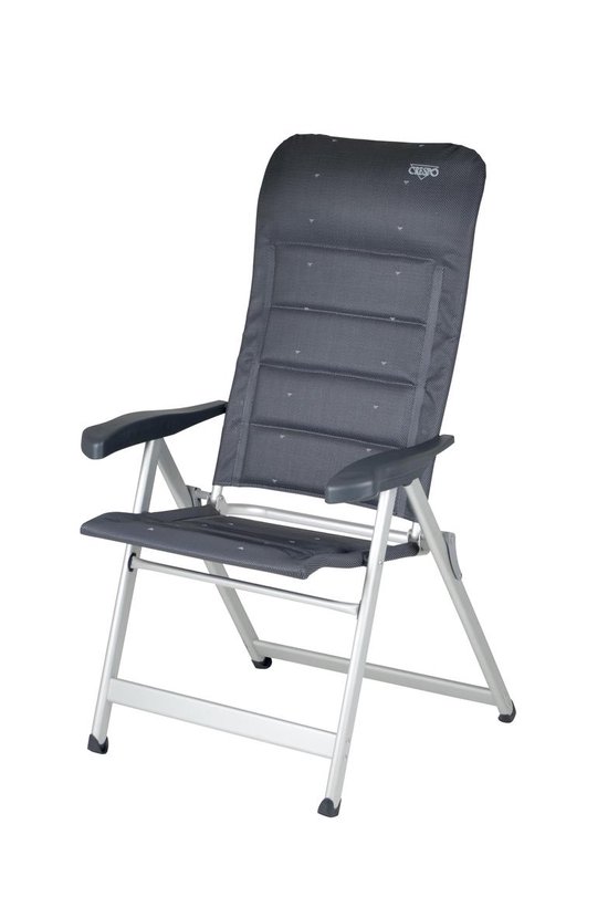 Crespo AL-237 Deluxe Campingstoel - Donkergrijs