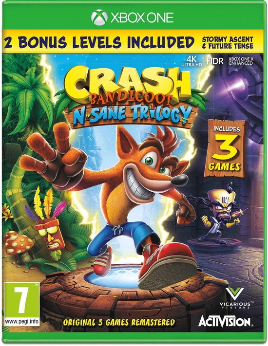 Activision Crash Bandicoot: N.Sane Trilogy | Xbox One