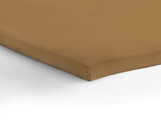 Home Care Jersey Topper Hoeslaken Taupe - 2-persoons (140 Cm) - Taupe