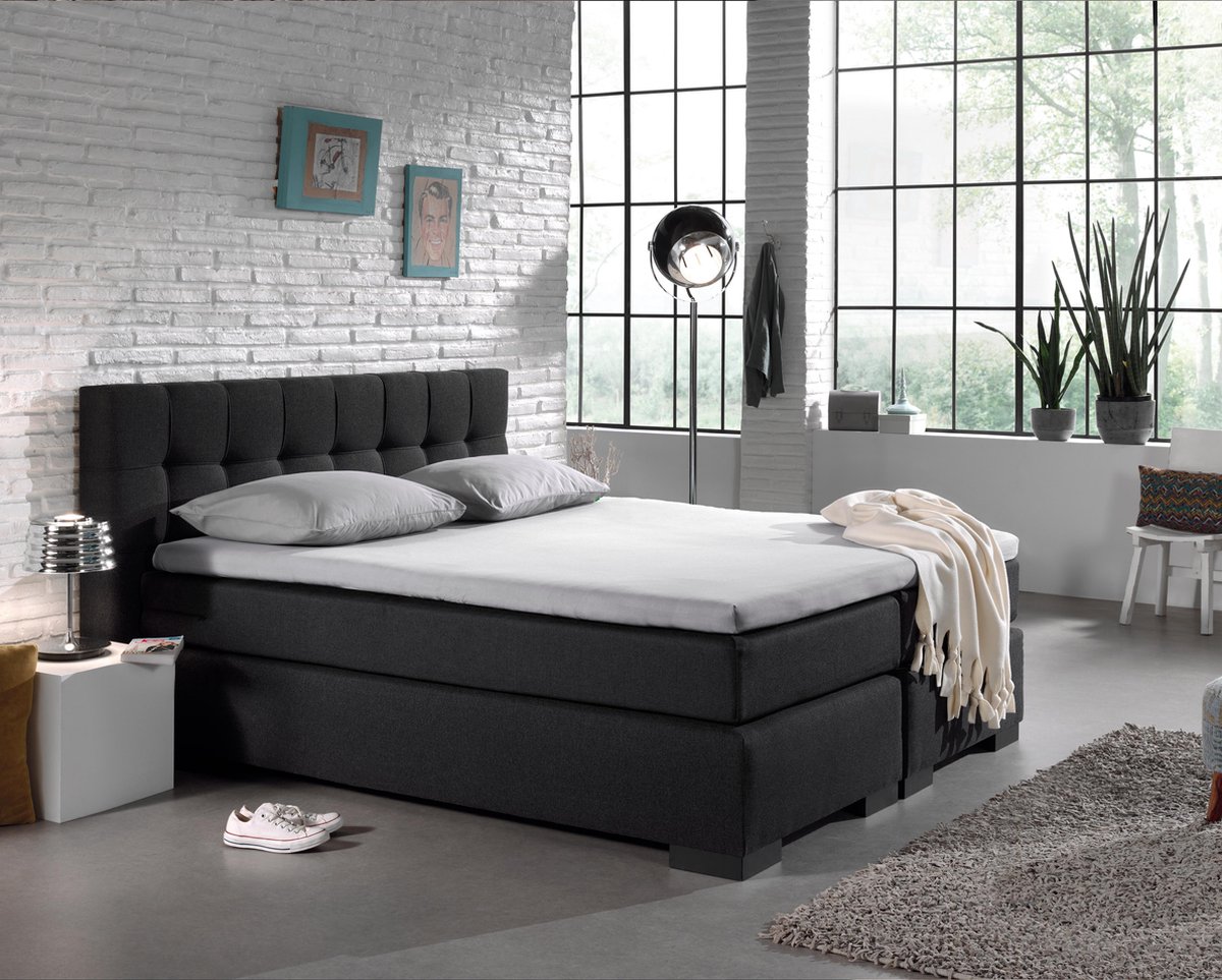 Home Care Jersey Topper Hoeslaken White - 2-persoons (140 Cm) - - Wit