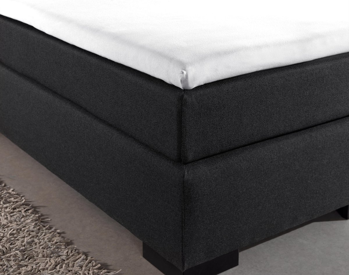 Home Care Jersey Topper Hoeslaken White - 2-persoons (140 Cm) - - Wit