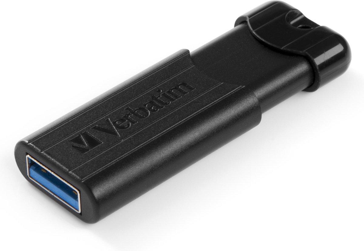 Verbatim PinStripe 3.0 - USB-Stick 3.0 64 GB  - - Zwart