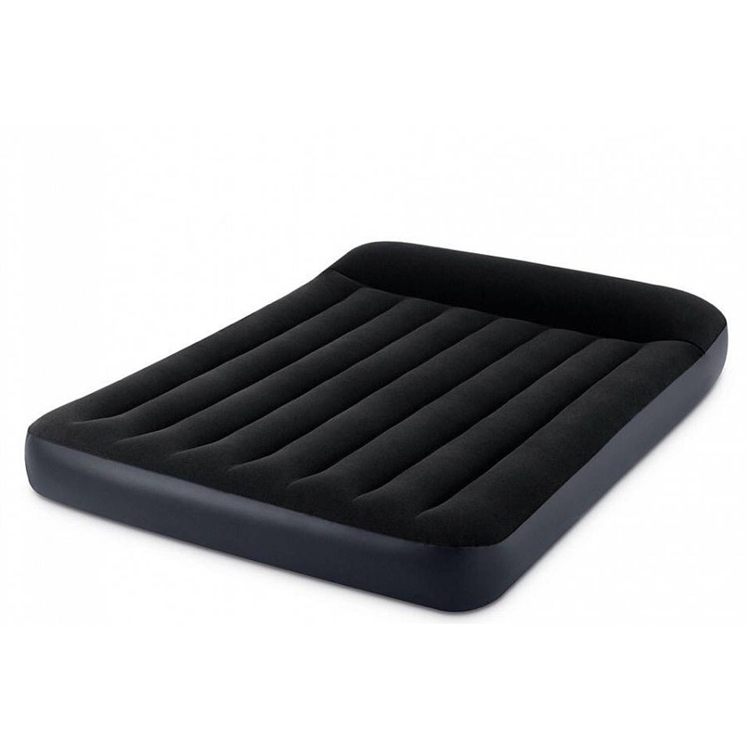 Intex Luchtbed Pillow Rest Twijfelaar 137 Cm Donker - Blauw