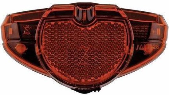 AXA Achterlicht Spark Rkf Led Batterij Rood - Zwart