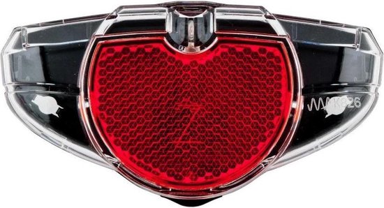 AXA Achterlicht Spark Rkf Led Batterij Rood - Zwart