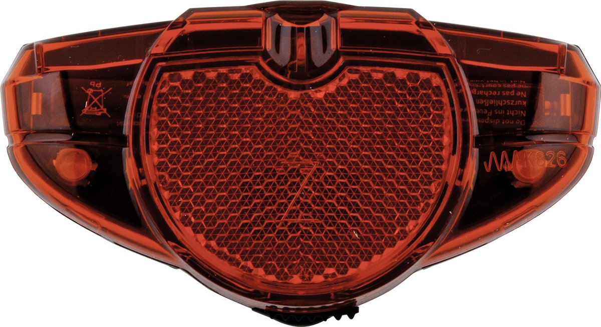 AXA Achterlicht Spark Rkf Led Batterij Rood - Zwart