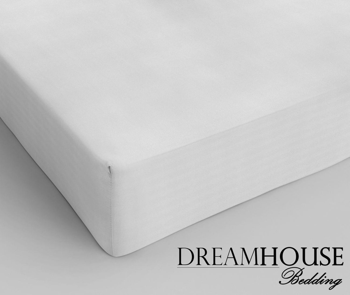 Dreamhouse Hoeslaken Katoen-180 X 200 Cm - Wit