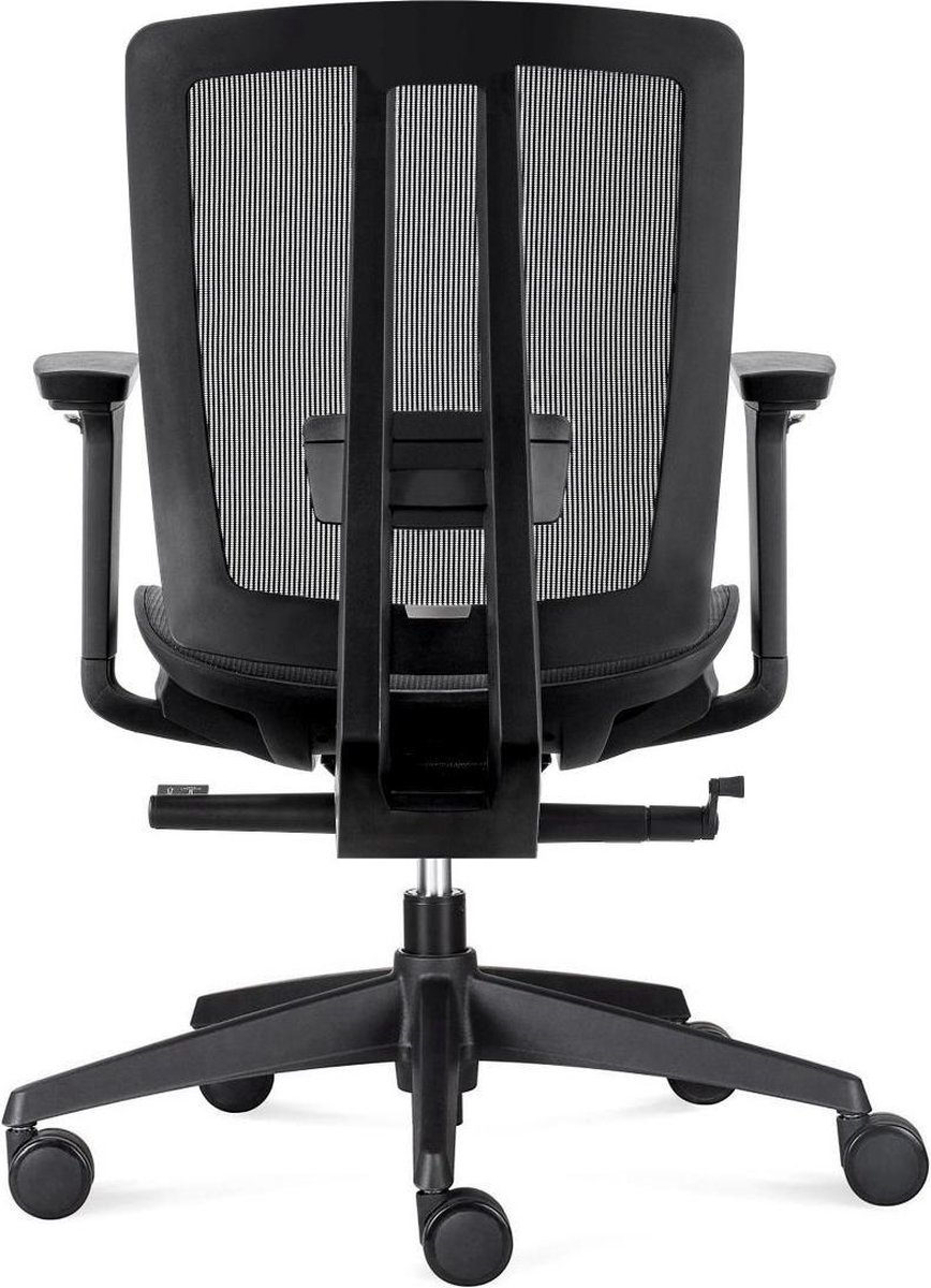 24Designs Alpha Synchro-4 Ergonomische Bureaustoel En1335 - Onderstel - Zwart