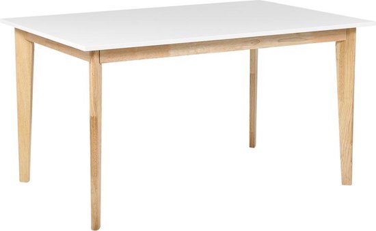 Beliani Sola Eettafel Mdf 90 X 180 Cm