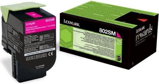 Lexmark 802SM tonercartridge - Magenta