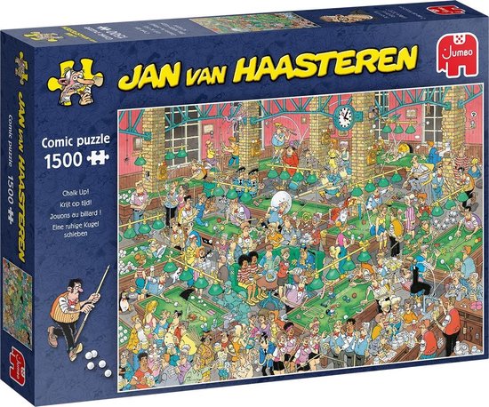 Jumbo Jan Van Haasteren Krijt Op Tijd! - 1500 Stukjes