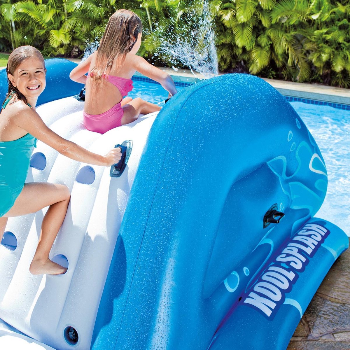 Intex Opblaasbare Waterglijbaan 333 X 206 X 117 Cm - Blauw