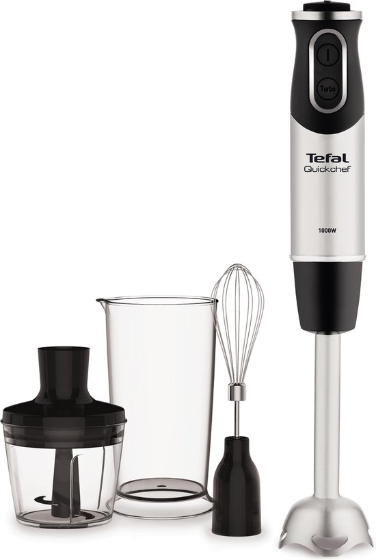 Tefal Staafmixer Quickchef Hb6568 - Negro