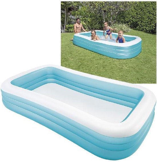 Intex Familiezwembad - 305 X 183 X 56 Cm - Blauw