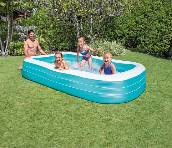 Intex Familiezwembad - 305 X 183 X 56 Cm - Blauw