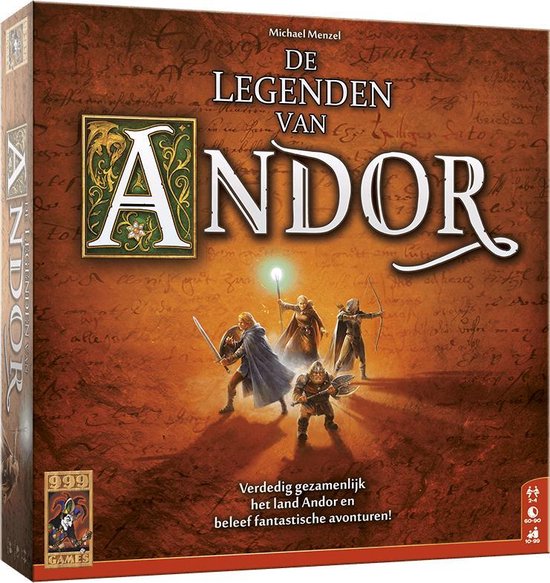 999Games De Legenden Van Andor - Bordspel