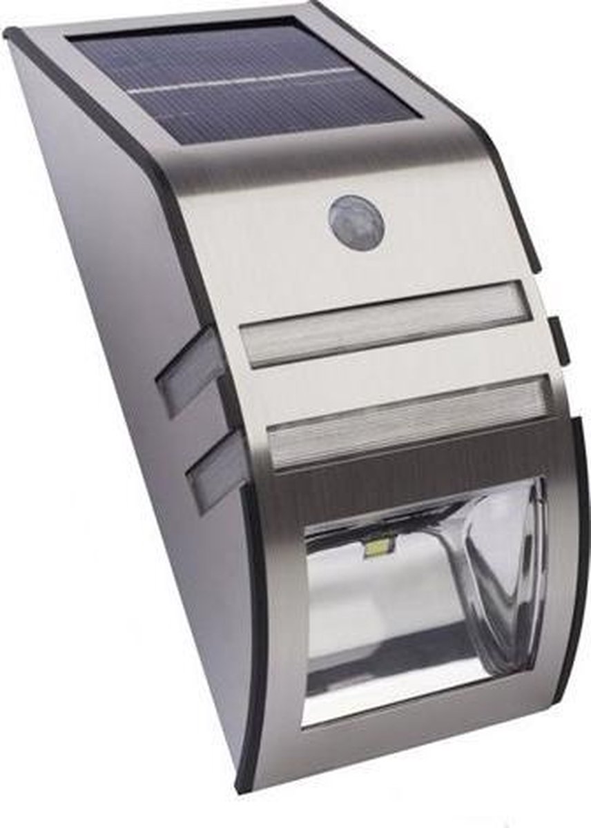 Led Lovers Draadloze Led Lamp Met Bewegingssensor - Rvs - Weersbestendig - Silver