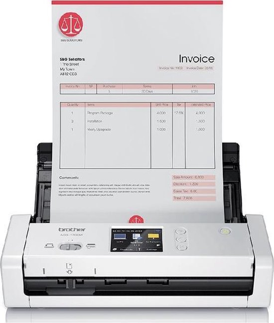 Brother ADS-1700W - Zwart