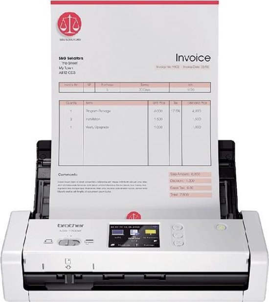 Brother ADS-1700W - Zwart