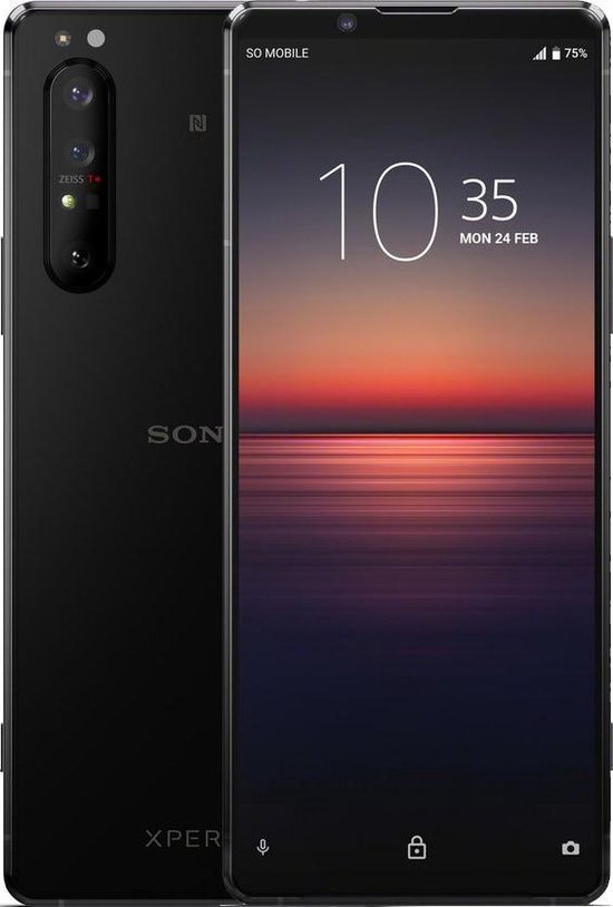 Sony Xperia 1 II 256GB 5G - Zwart