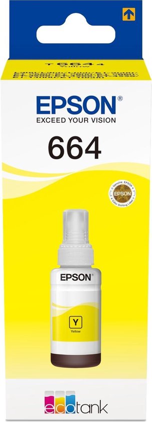 Epson T6644 Inktflesje - Geel