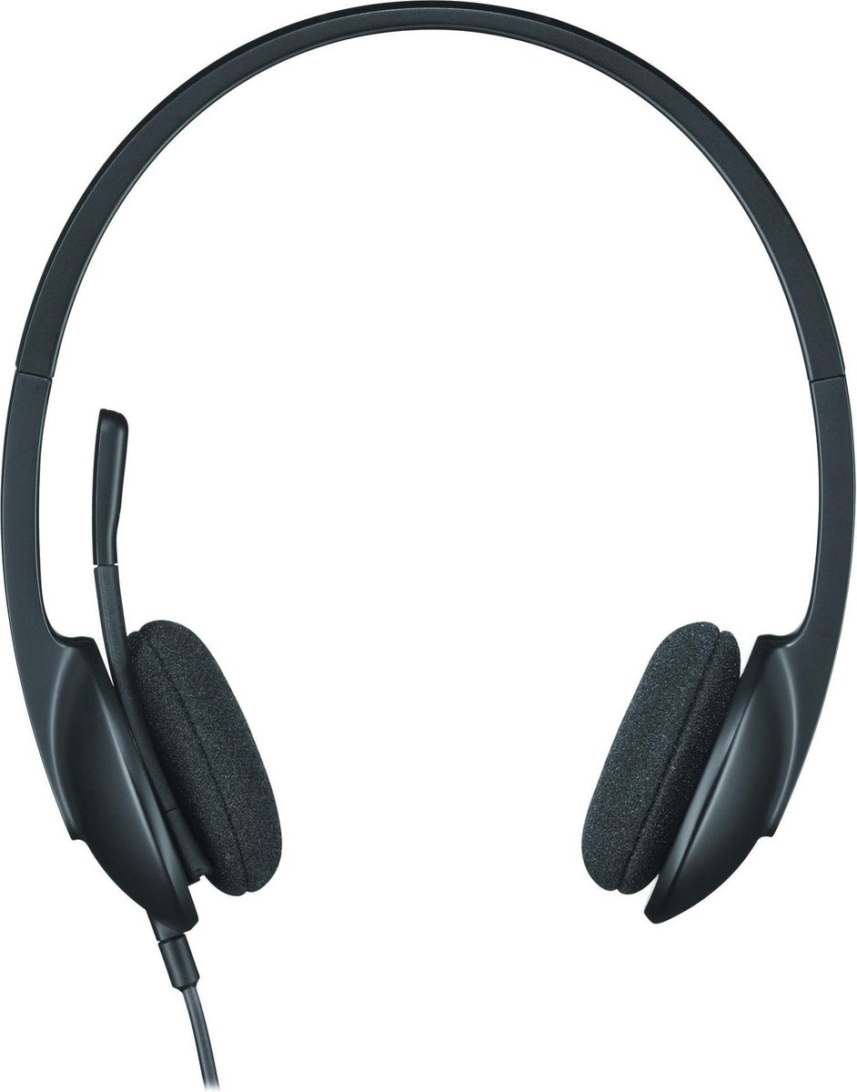 Logitech H340 Stereo USB-A Headset - Zwart