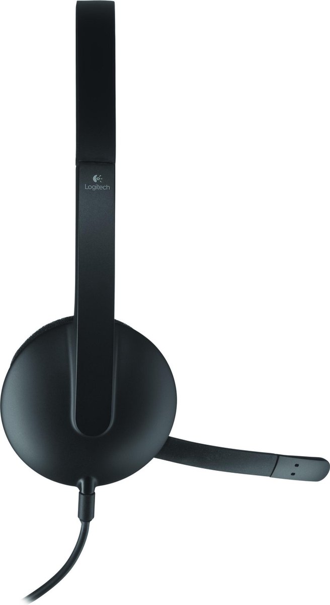 Logitech H340 Stereo USB-A Headset - Zwart