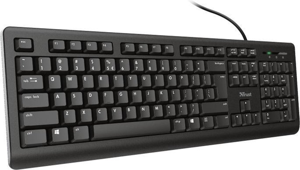 Trust TK-150 toetsenbord USB QWERTY - Zwart