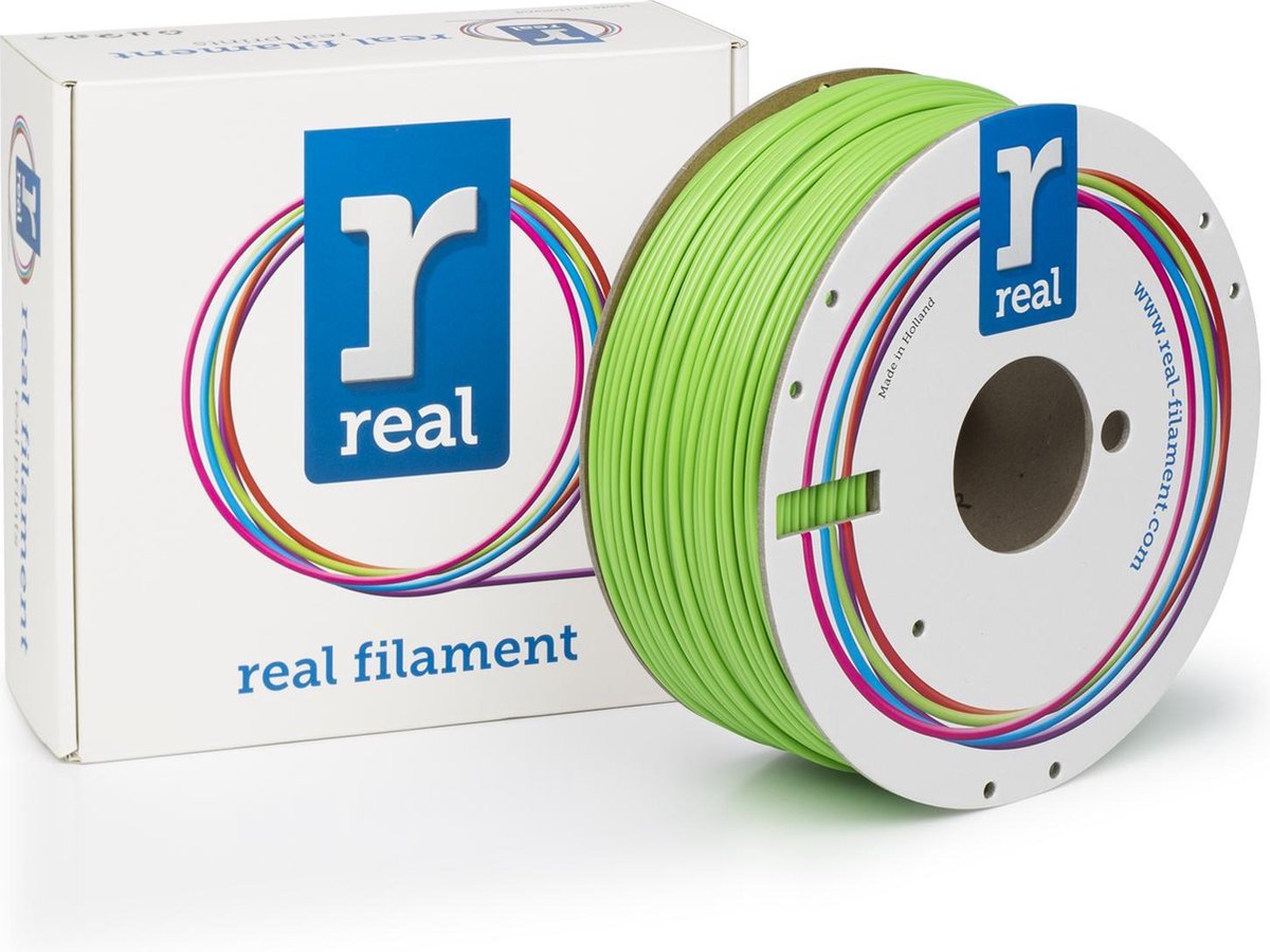 3D filamenten REAL Filament ABS nucleair groen 2.85mm (1kg)