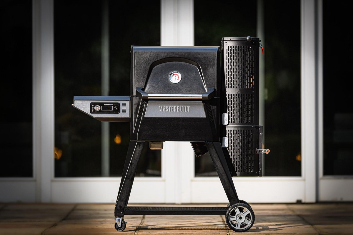 Masterbuilt Digitale Houtskoolgrill & Smoker Gravity Fed - Zwart