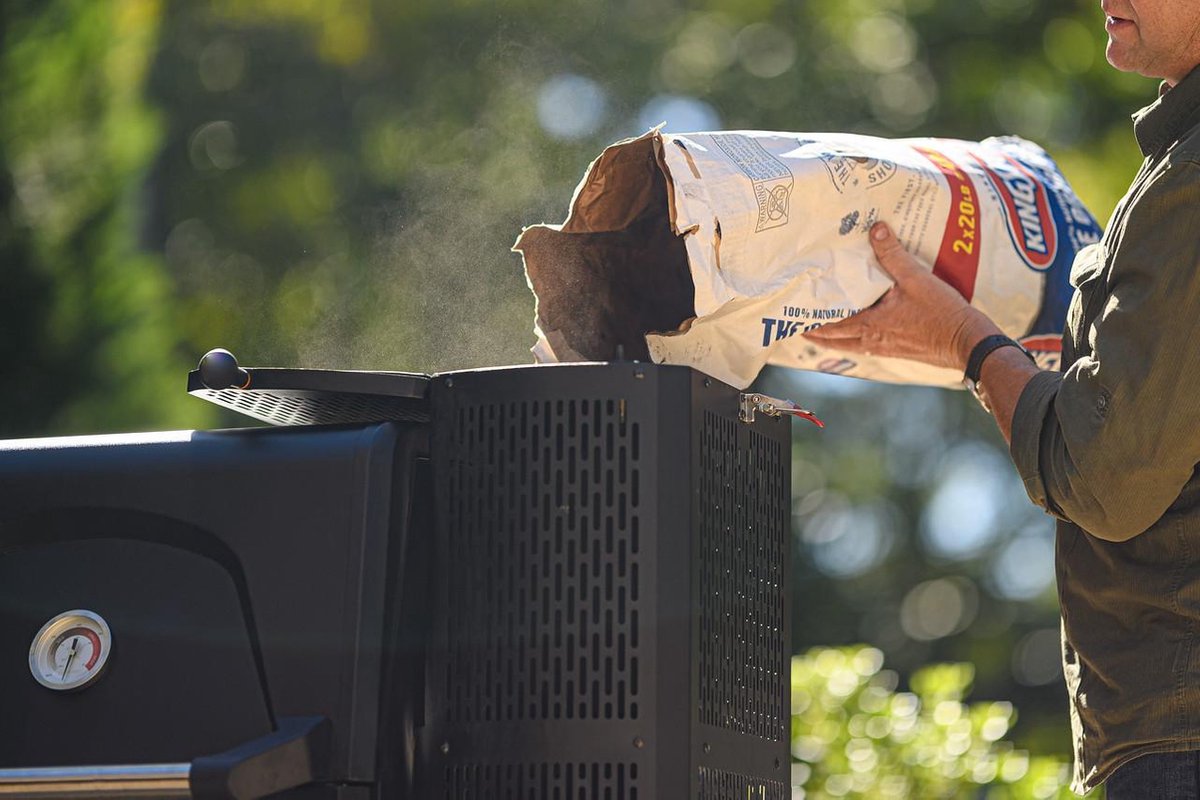 Masterbuilt Digitale Houtskoolgrill & Smoker Gravity Fed - Zwart