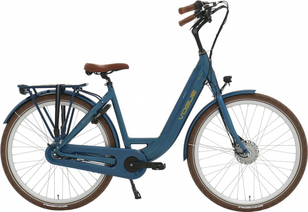 Vogue Elektrische fiets Mestengo dames 51cm 468 Watt - Blauw