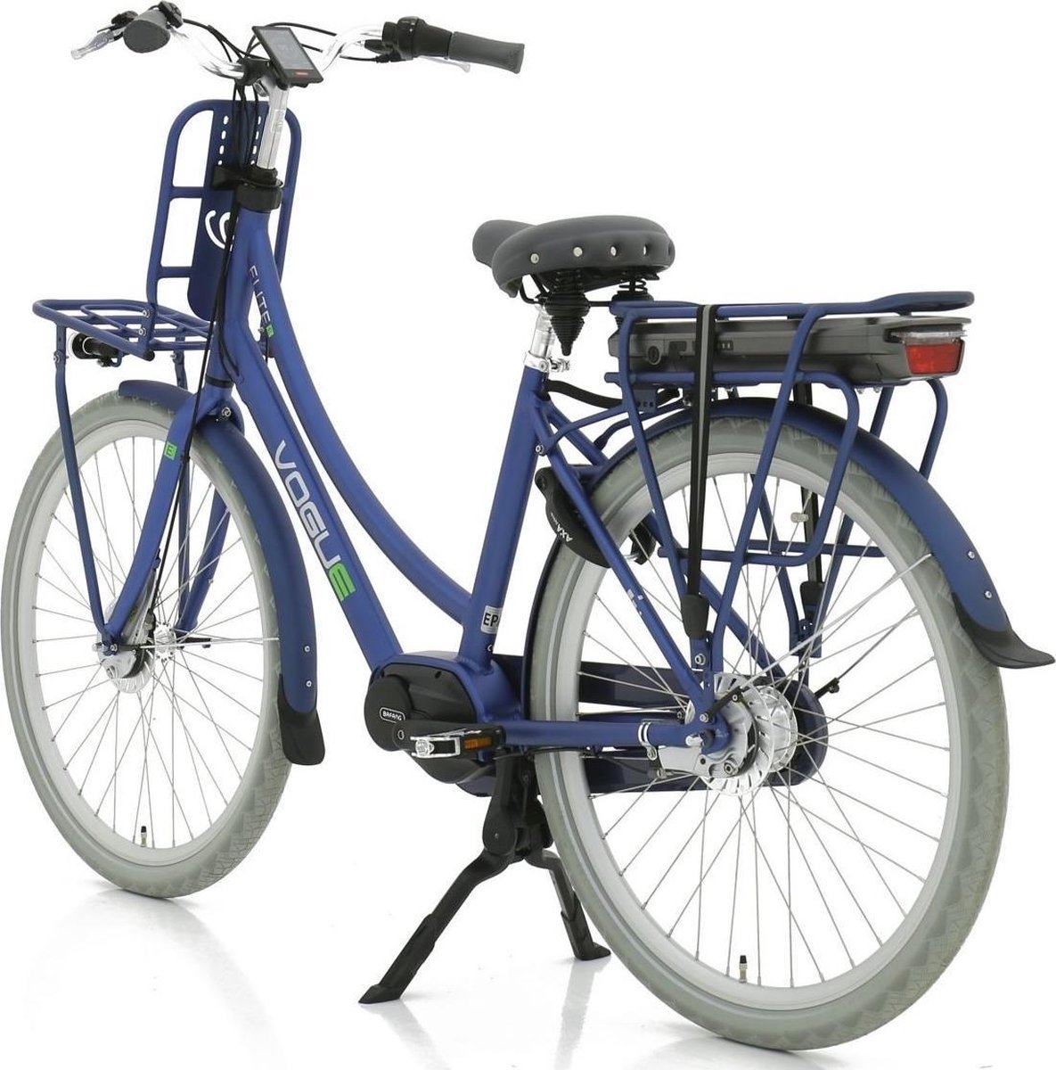 Vogue Elektrische fiets Elite MDS dames jeans 50cm 468 Watt - Blauw
