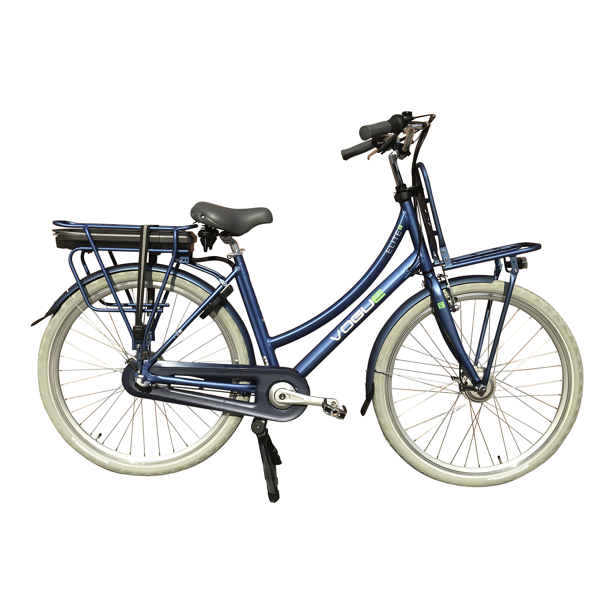 Vogue Elektrische fiets e-Elite dames 50cm 468 Watt - Blauw