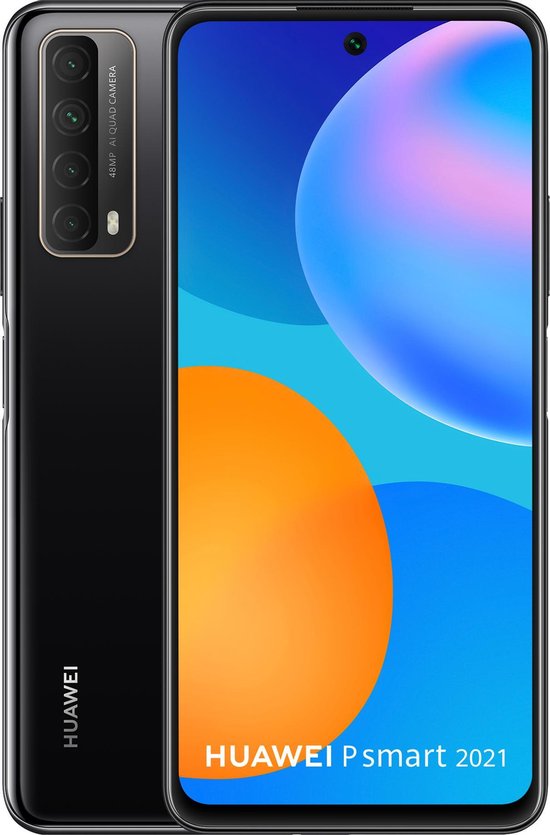 Huawei P smart 2021 - 128 GB - Zwart