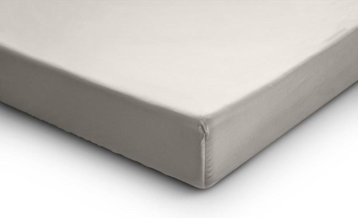 Primaviera Deluxe Satijn Hoeslaken - Creme 70 x 200 cm