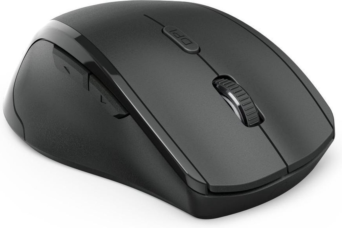 Hama Riano muis RF Draadloos Optisch 1200 DPI Linkshandig - Zwart
