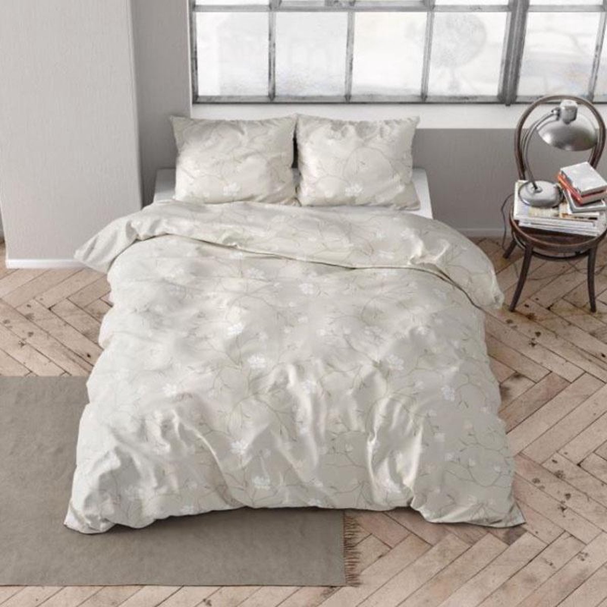 Dreamhouse Caitlyn - Verwarmend Flanel - Zand 2-persoons (200 x 200/220 cm + 2 kussenslopen) Dekbedovertrek - Beige