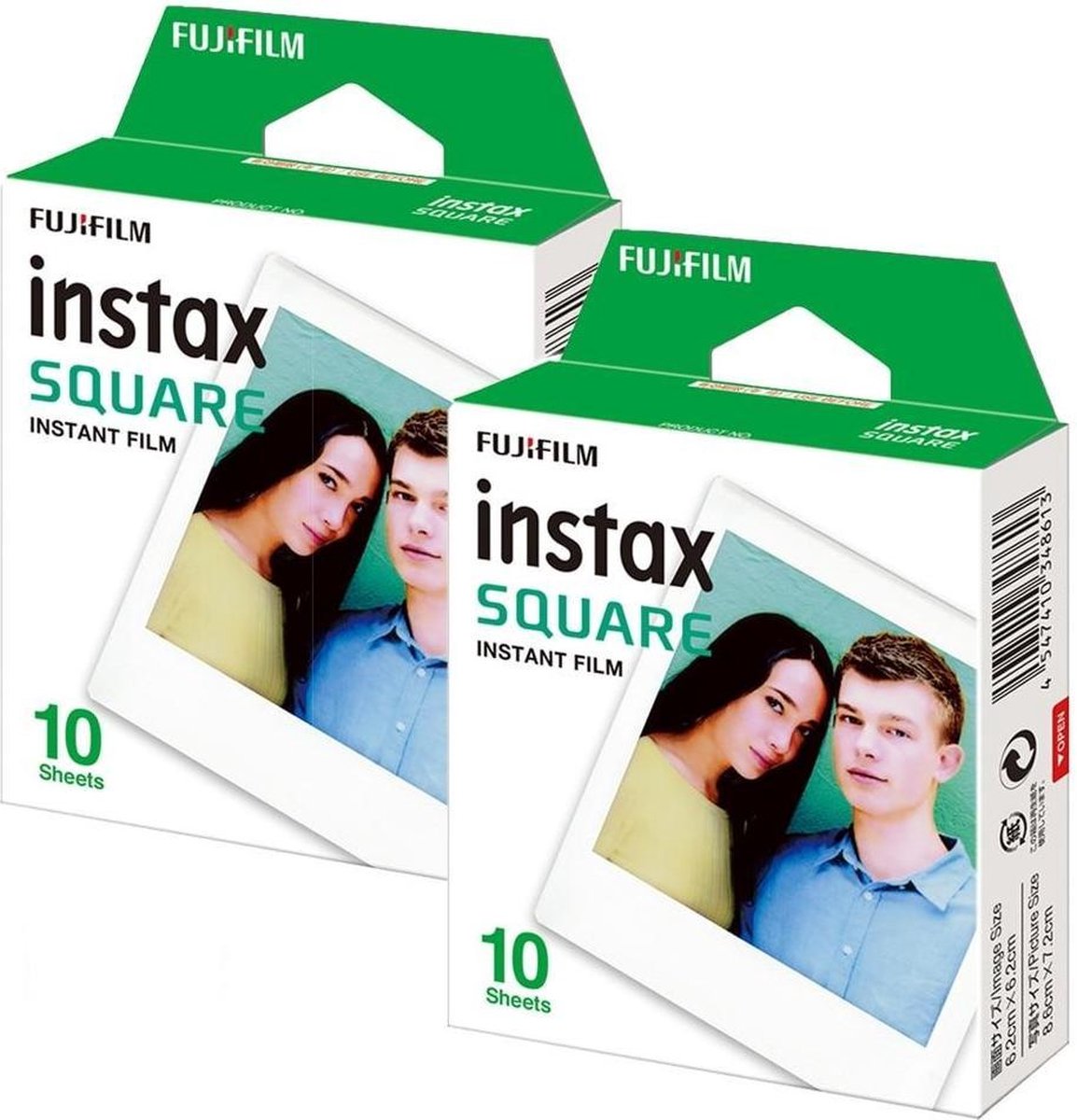 Fujifilm Instax Film Square Duopak