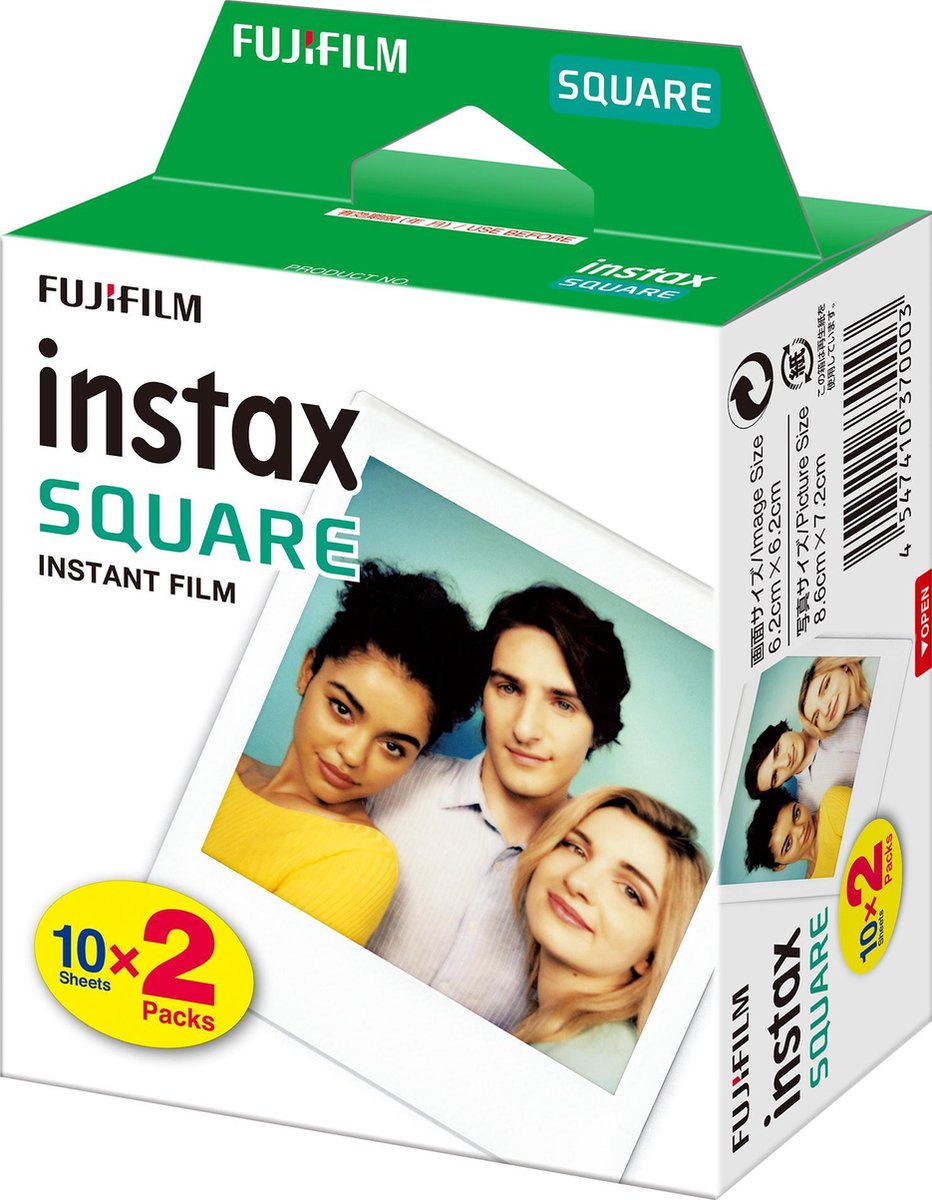 Fujifilm Instax Film Square Duopak