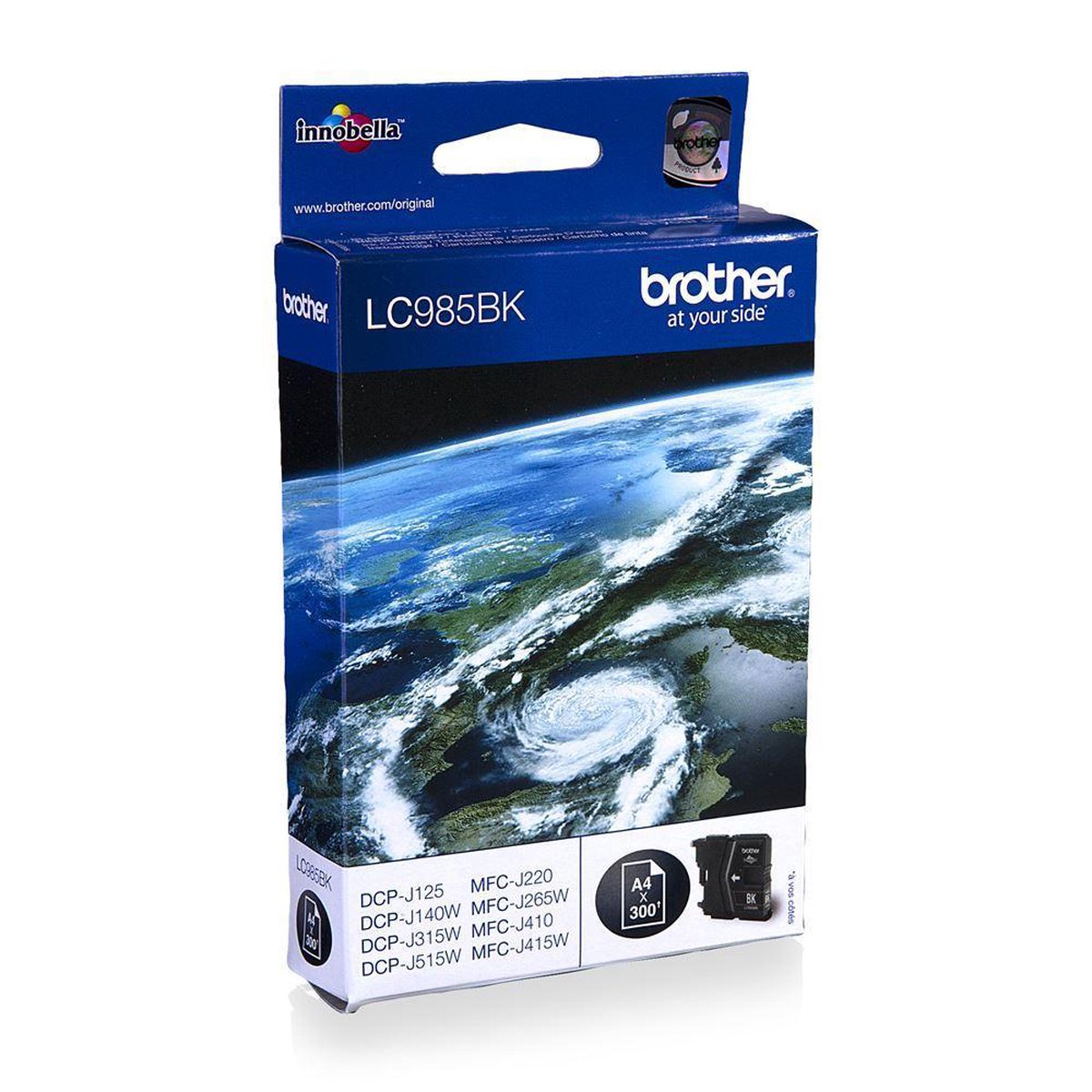 Brother LC-985BKBP inktcartridge Origineel 1 stuk(s) - Zwart