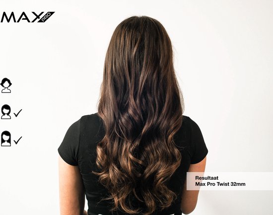 Max Pro Twist 32mm - Zwart