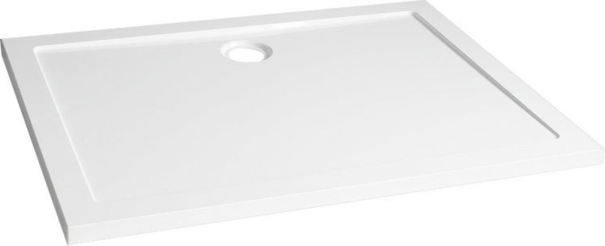 Wiesbaden douchebak acryl 120x90x4 21.3515 - Wit