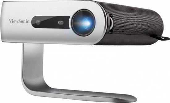 Viewsonic M1+ beamer/projector 300 ANSI lumens DLP WVGA (854x480) Draagbare projector Zwart, Zilver - Silver